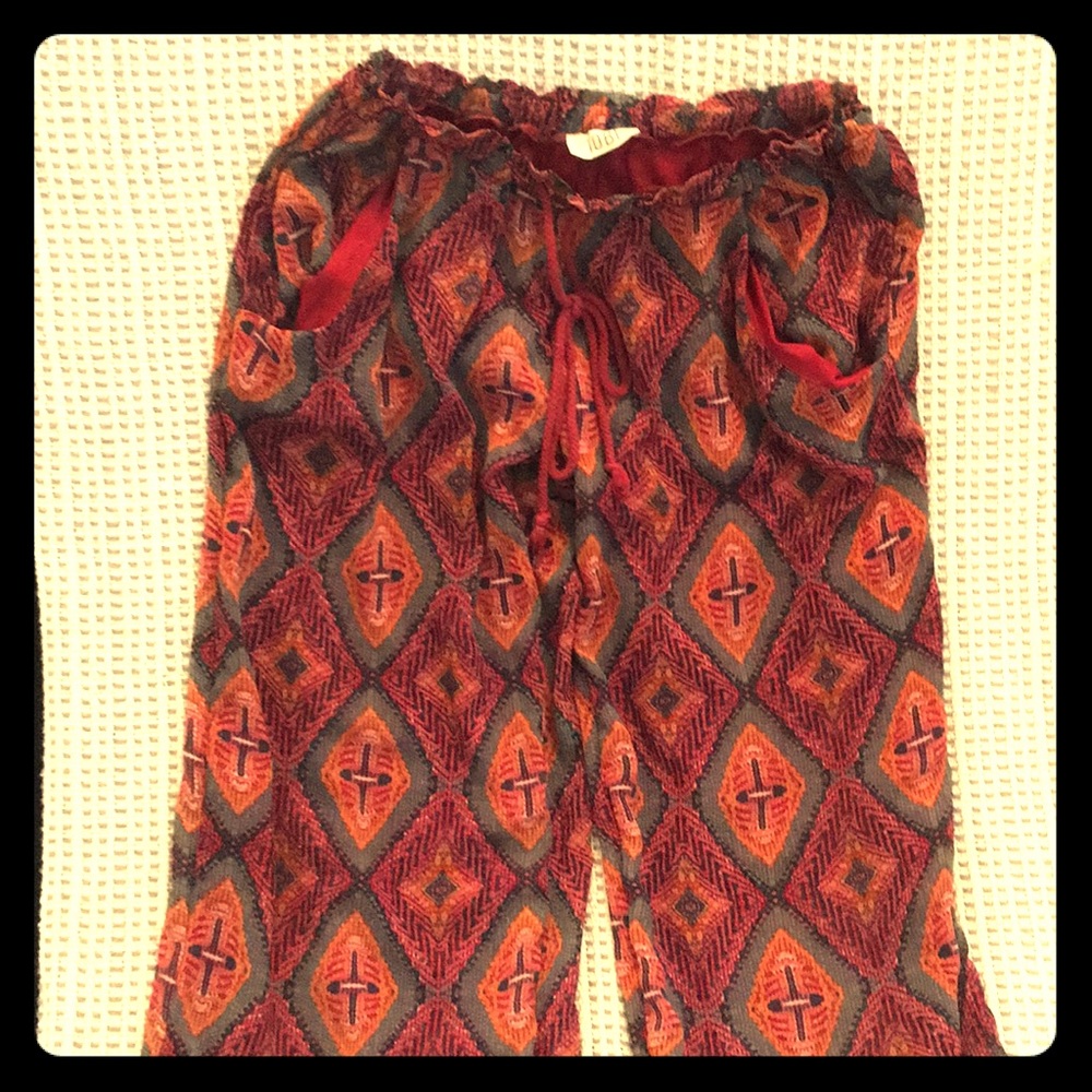 Tribal Print Hippie Pants